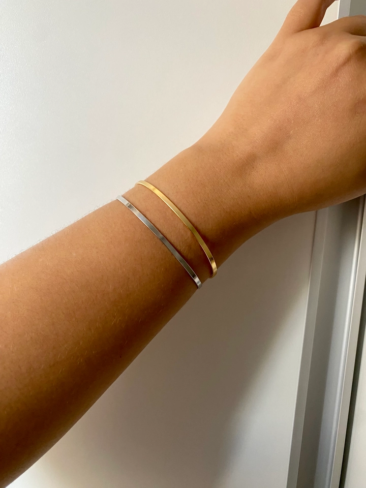 Bracelete Liso Fino - 3