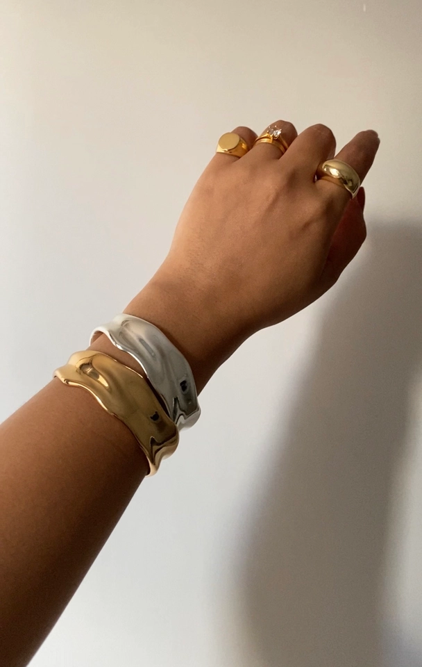 Bracelete Orgânico Aberto (Biju) - 2