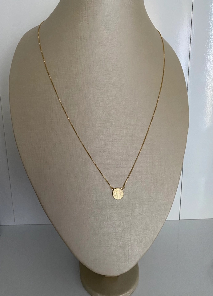 Colar Escapulário Medalha São Bento - 5