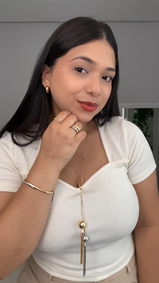 Bracelete Quadrado com Pontos de Luz - 3