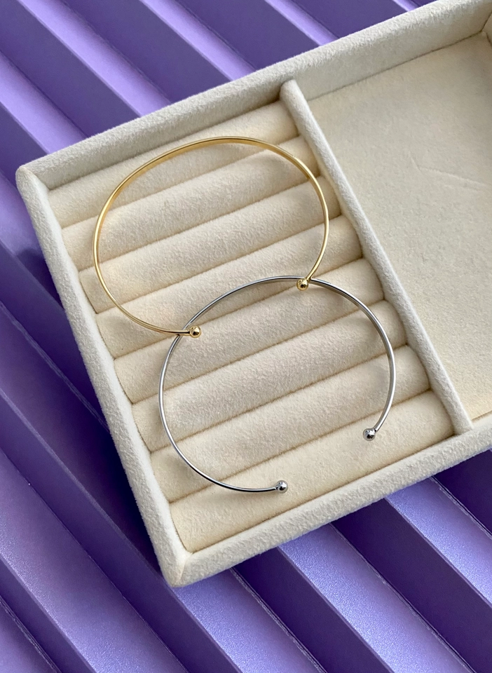 Bracelete Liso Fino - 4