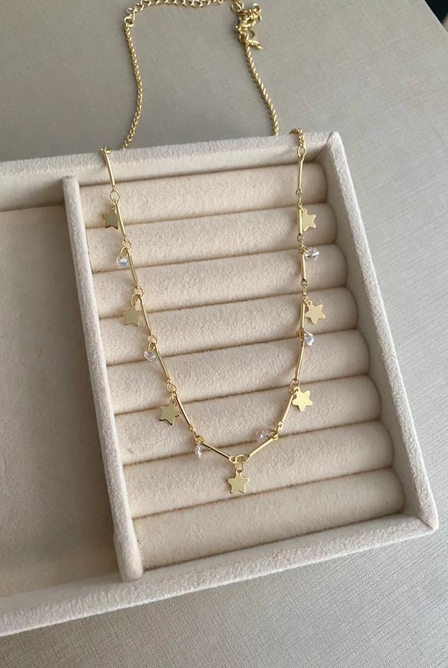 Choker Estrelas Penduradas  - 2