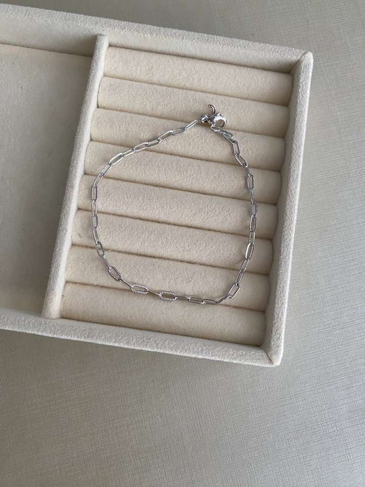 Pulseira de Elos (prateada)