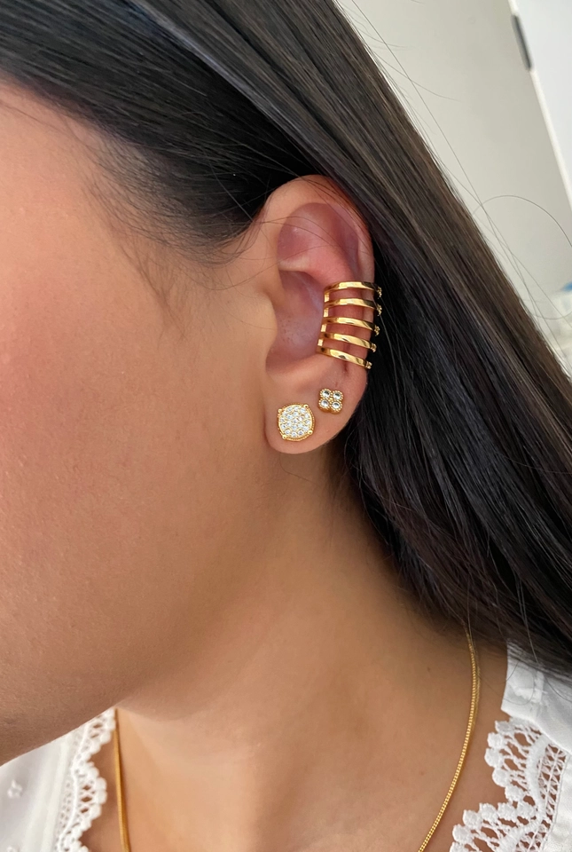 Piercing Fake Fios Cravejados - 3