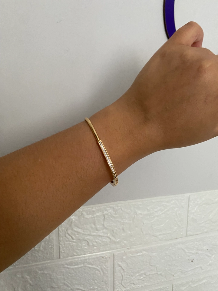 Bracelete Quadrado Cravejado