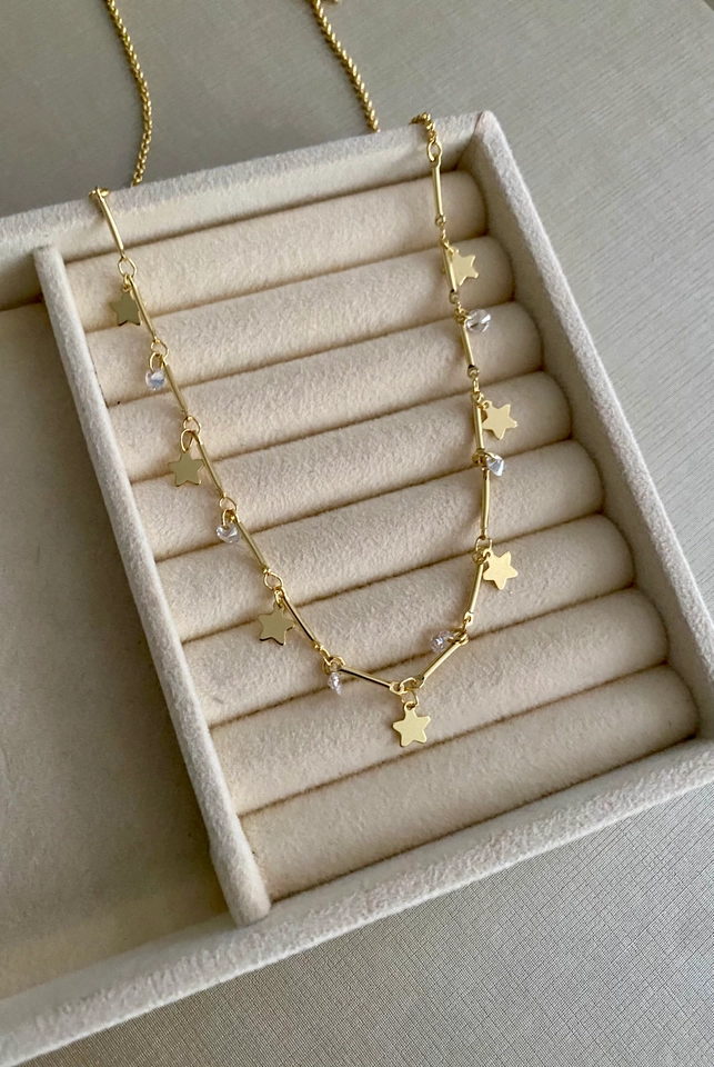 Choker Estrelas Penduradas  - 6