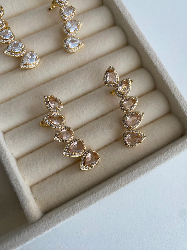 Ear Cuff Gota Cravejada - 4