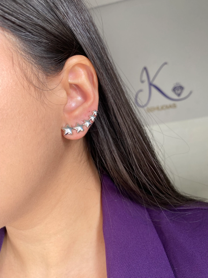 Ear Cuff Estrelas Degradê - 6