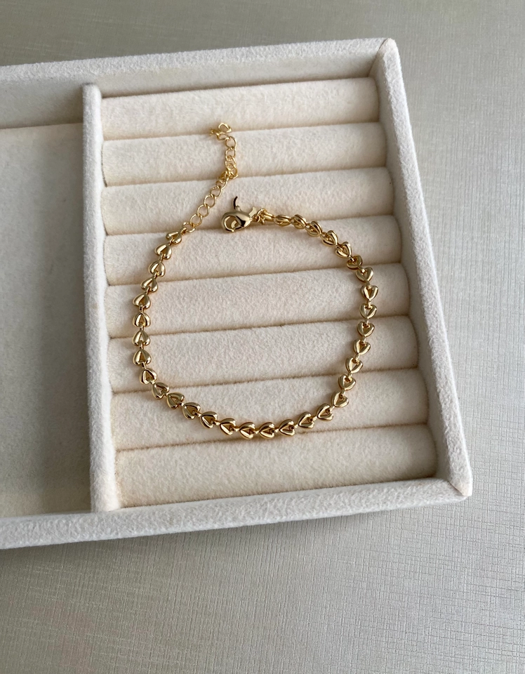 Pulseira Corações Vazados - 2
