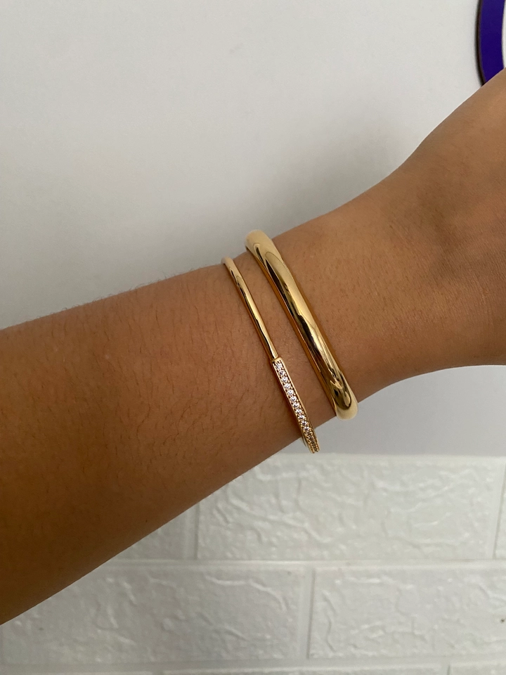 Bracelete Quadrado Cravejado - 5