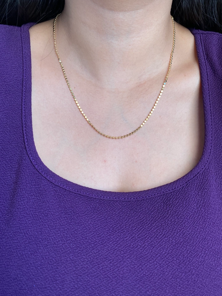 Choker Bolas Achatadas - 3