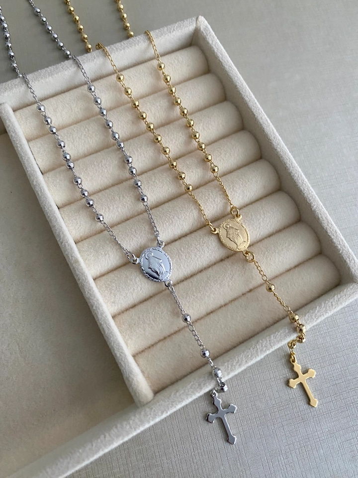 Colar Terço Nossa Senhora - 2