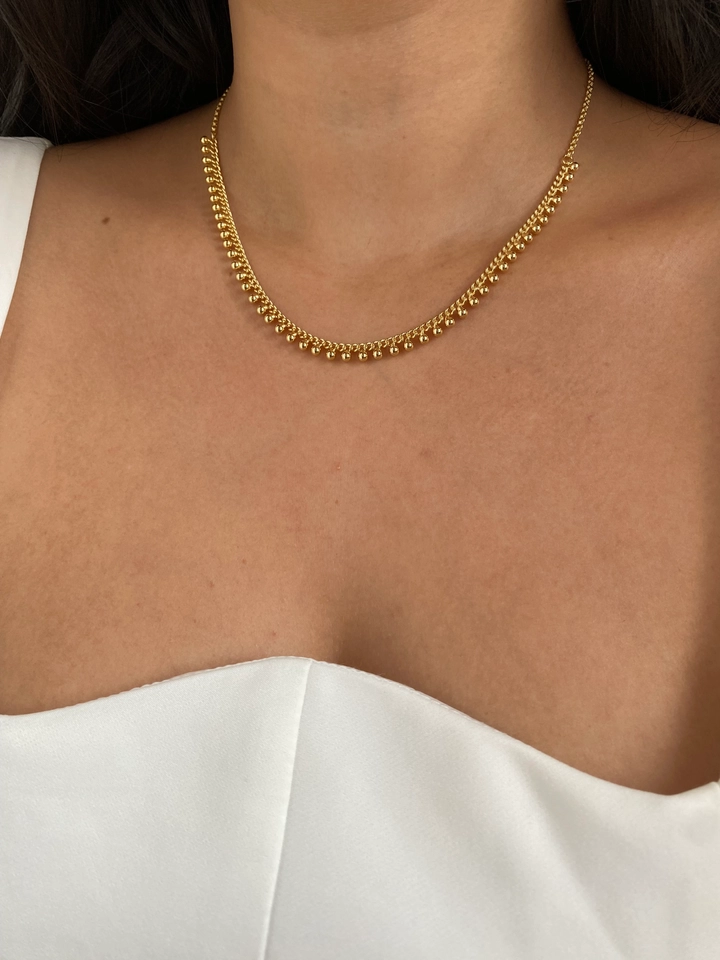 Choker Bolas Penduradas - 1