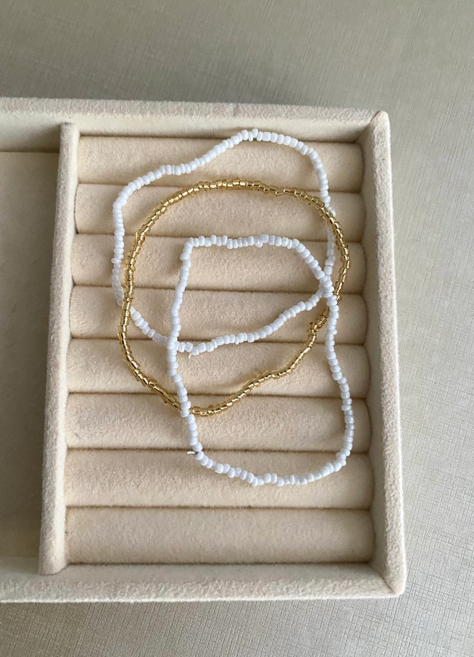 Kit Pulseiras Miçangas (Biju fina)