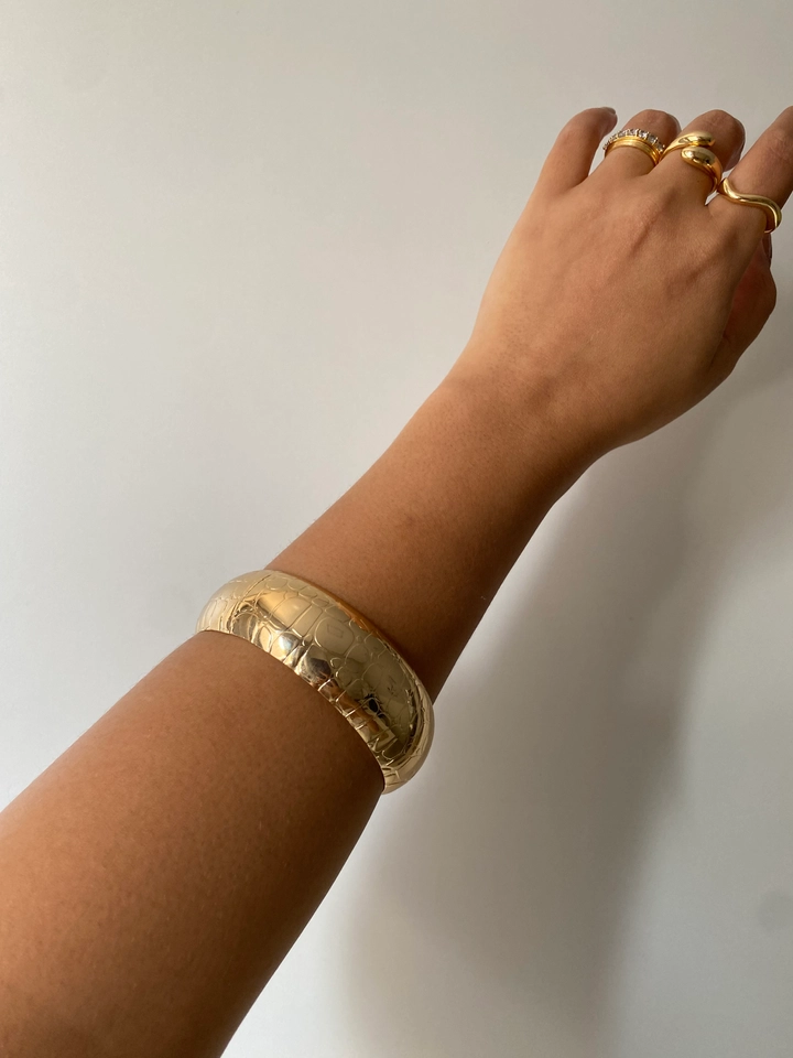 Maxxi Bracelete Redondo Estampado - 3