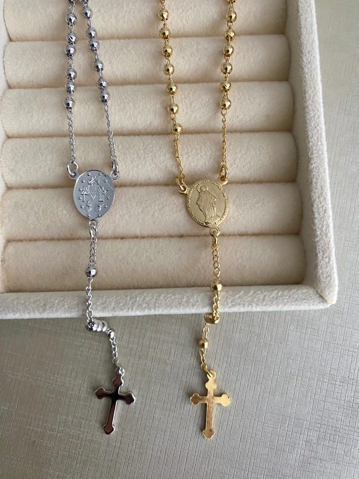 Colar Terço Nossa Senhora - 5