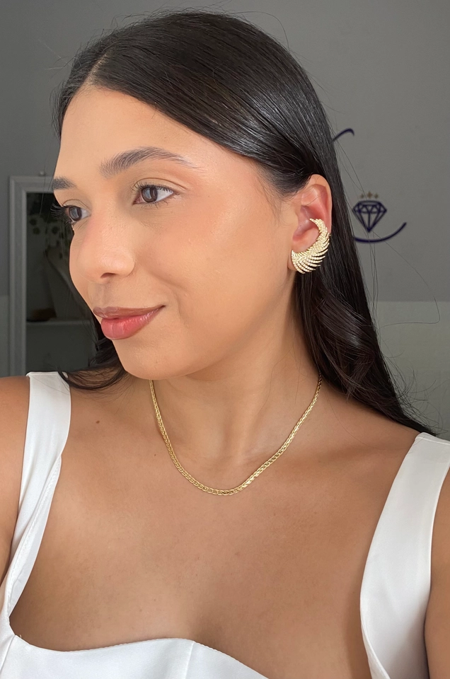 Ear Cuff Asa Degradê  - 2