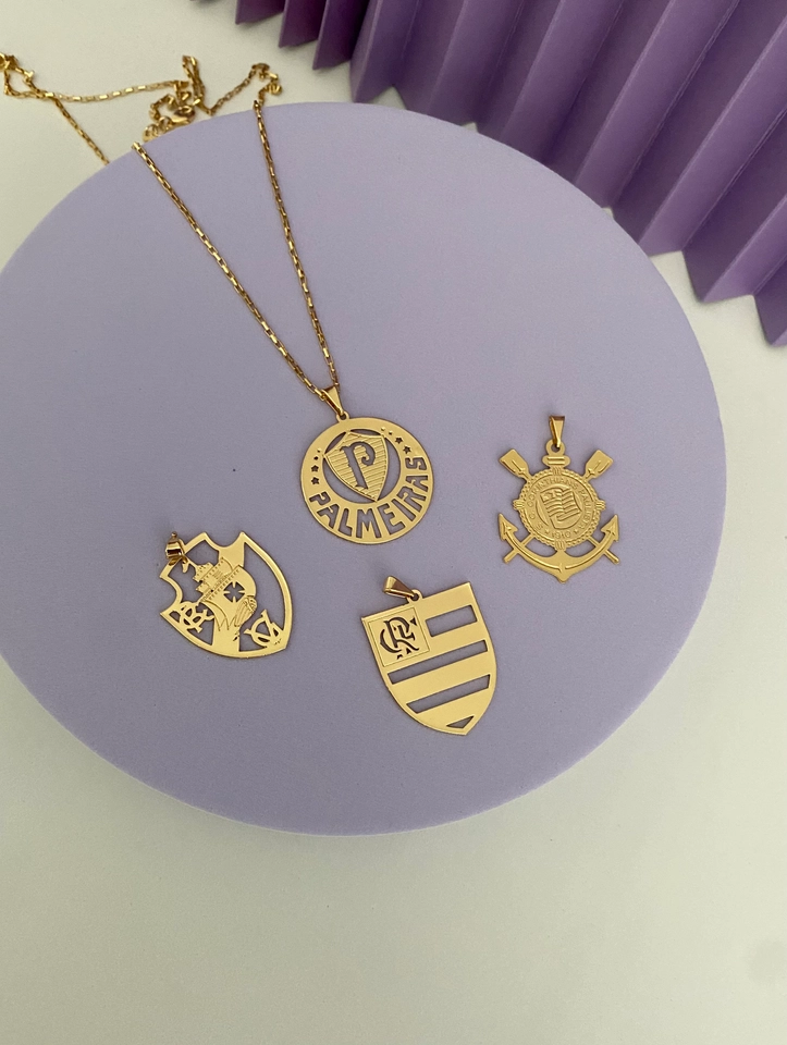 Pingente Personalizado TIMES (Clubes Futebol) - 5