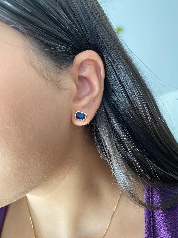 Conjunto Retangular Azul - 4