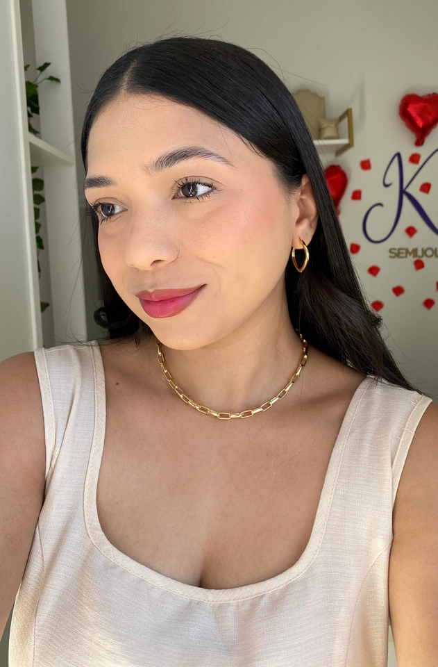 Choker Elos Retangulares - 3