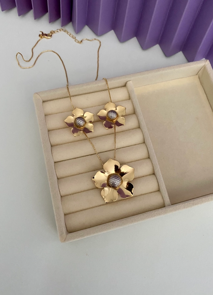 Conjunto Flor Luxo - 3