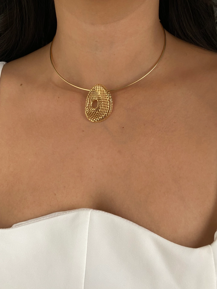Conjunto Oval Vazado no Aro - 3