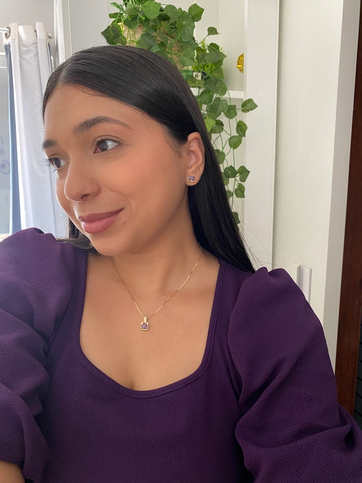 Conjunto Retangular Violeta - 4