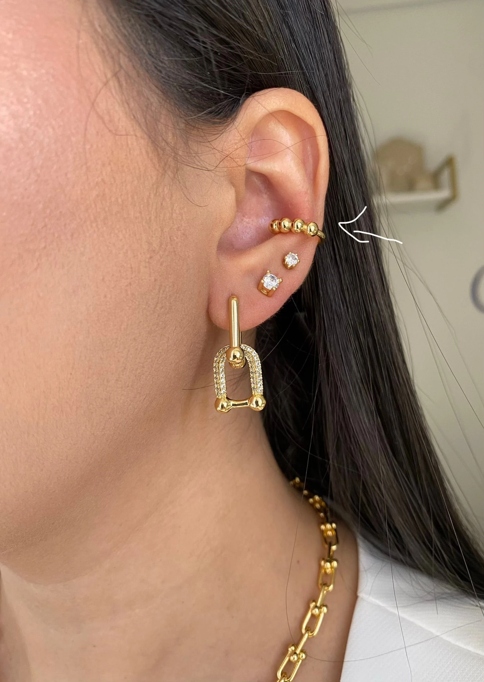 Piercing Fake Bolas - 1
