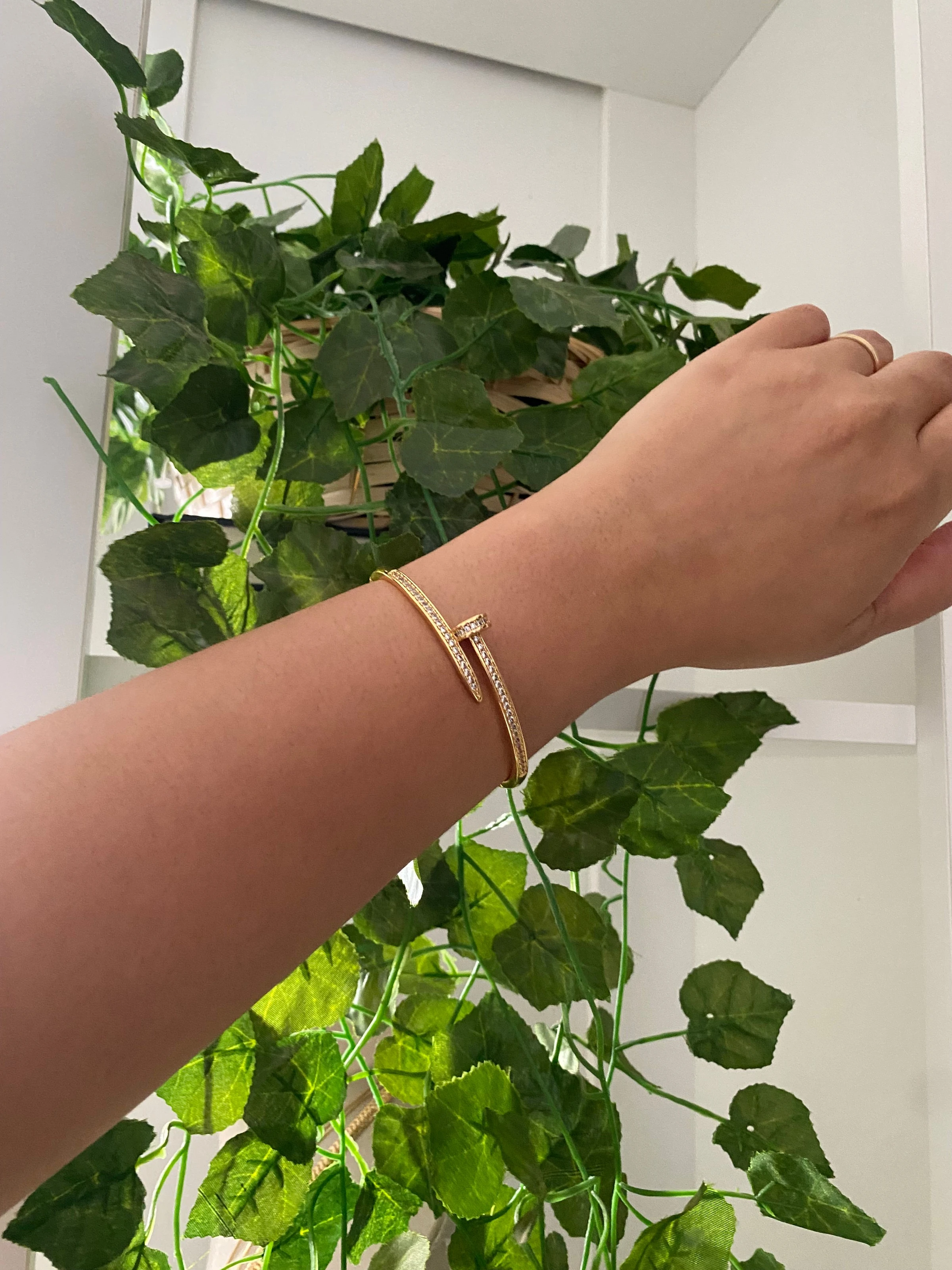 Bracelete Prego Cravejado - 1