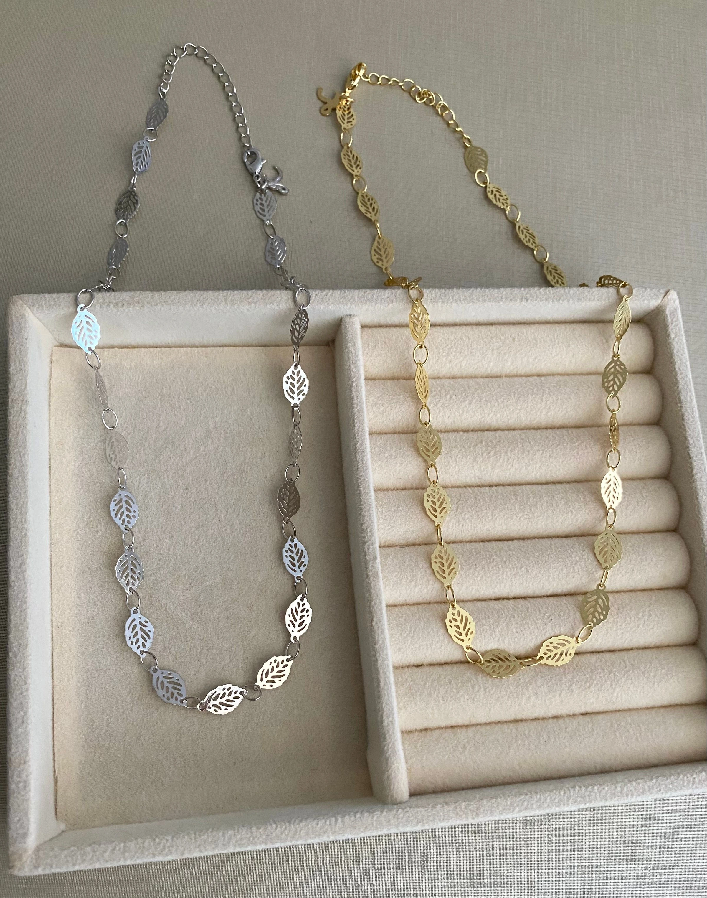 Choker Folhas Vazadas - 2