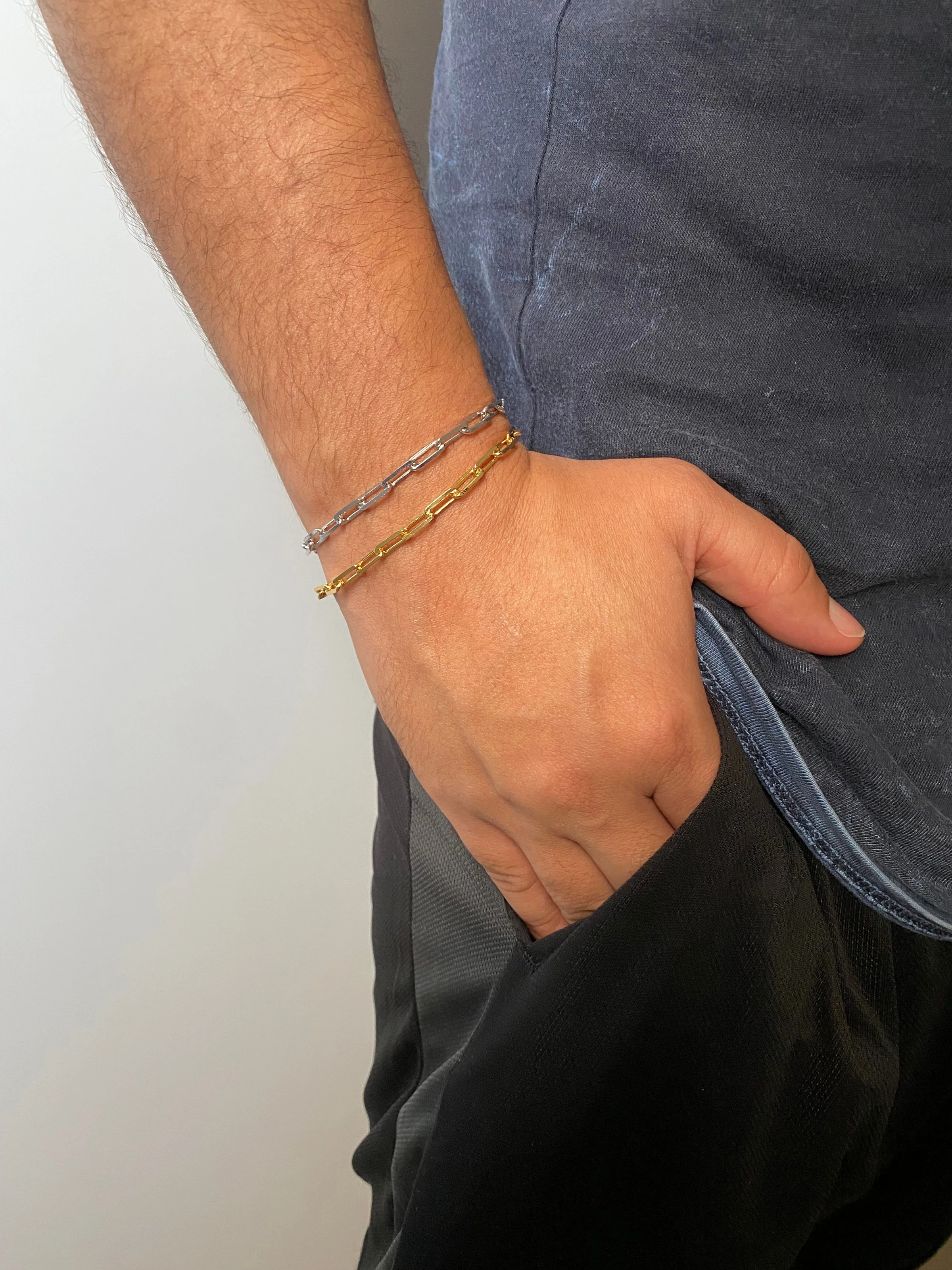 Pulseira Elos Retangulares - 2