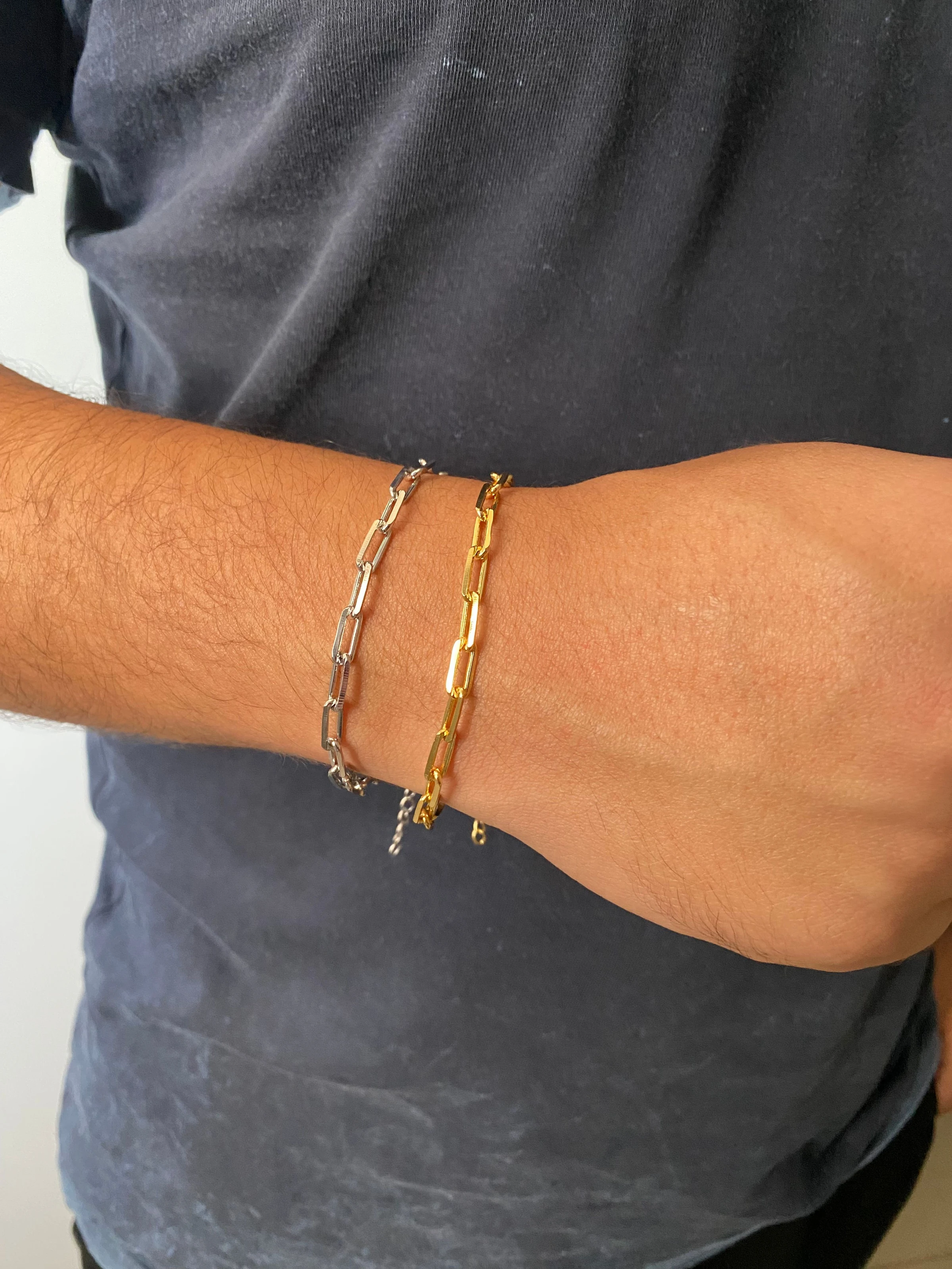Pulseira Elos Retangulares - 3