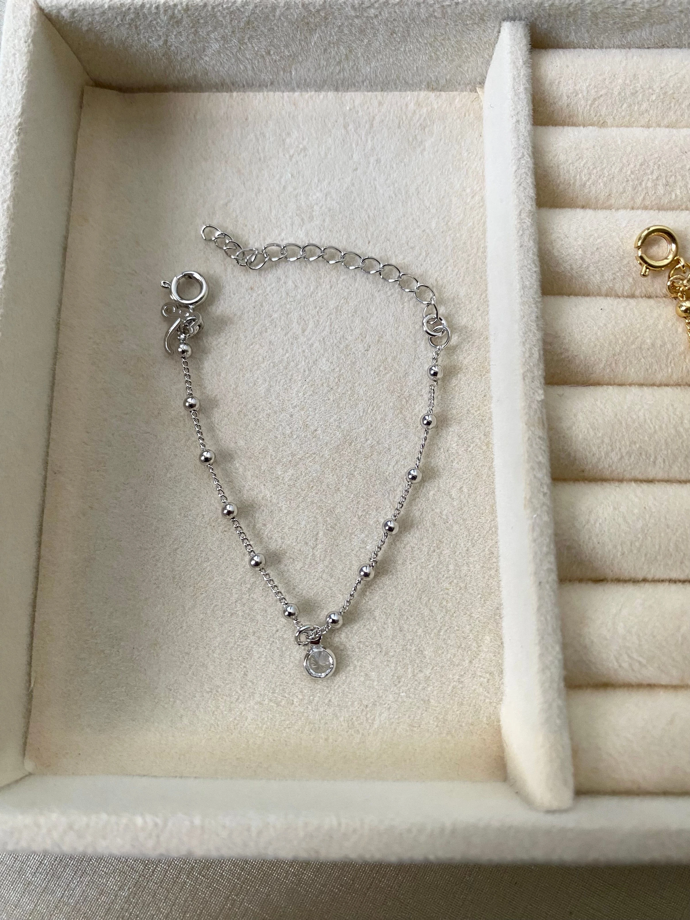 Pulseira Mini Bolas com Ponto de Luz - 3