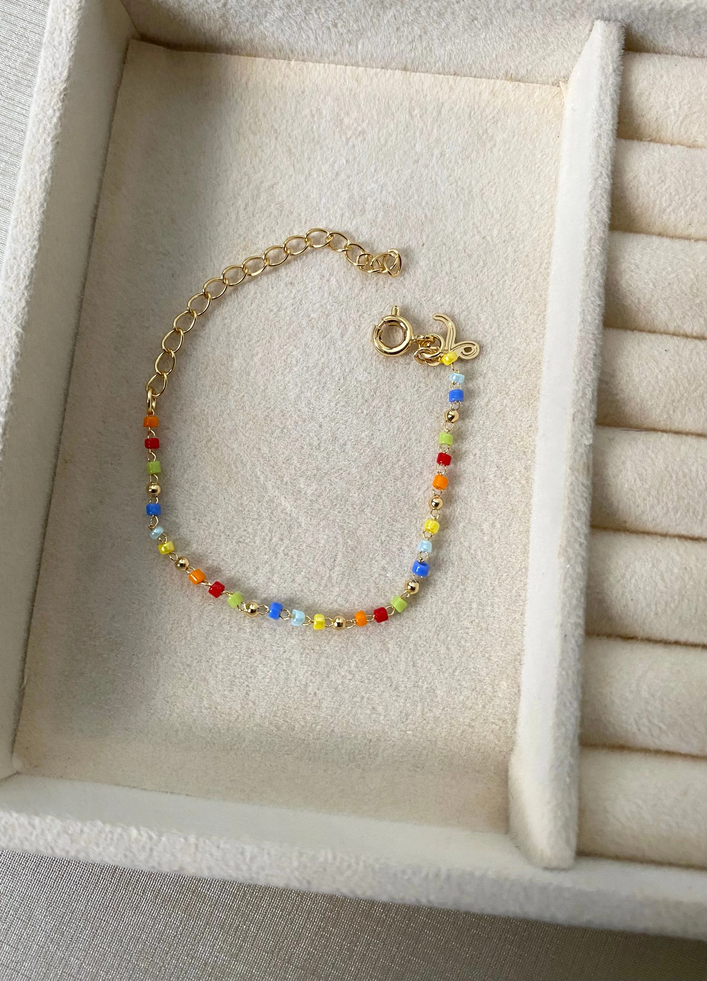 Pulseira Mini Bolas Coloridas - 2