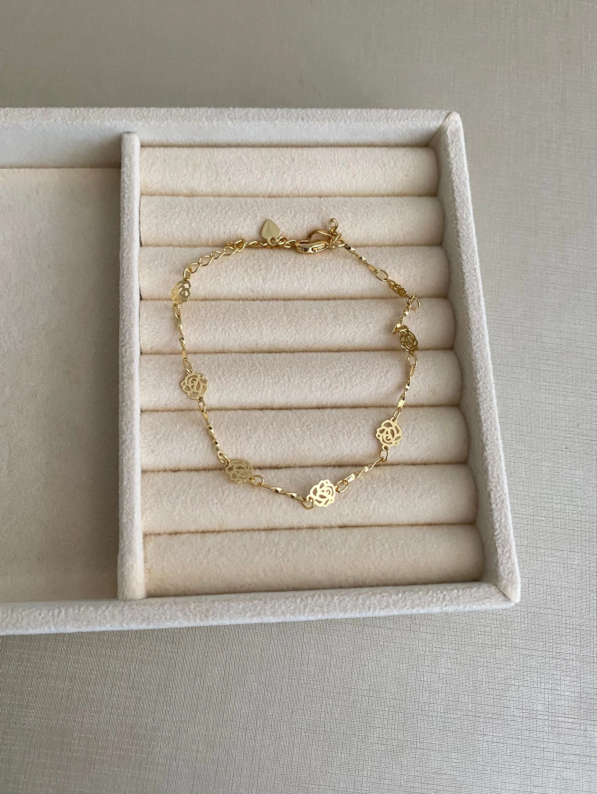Pulseira Flor Vazada - 2