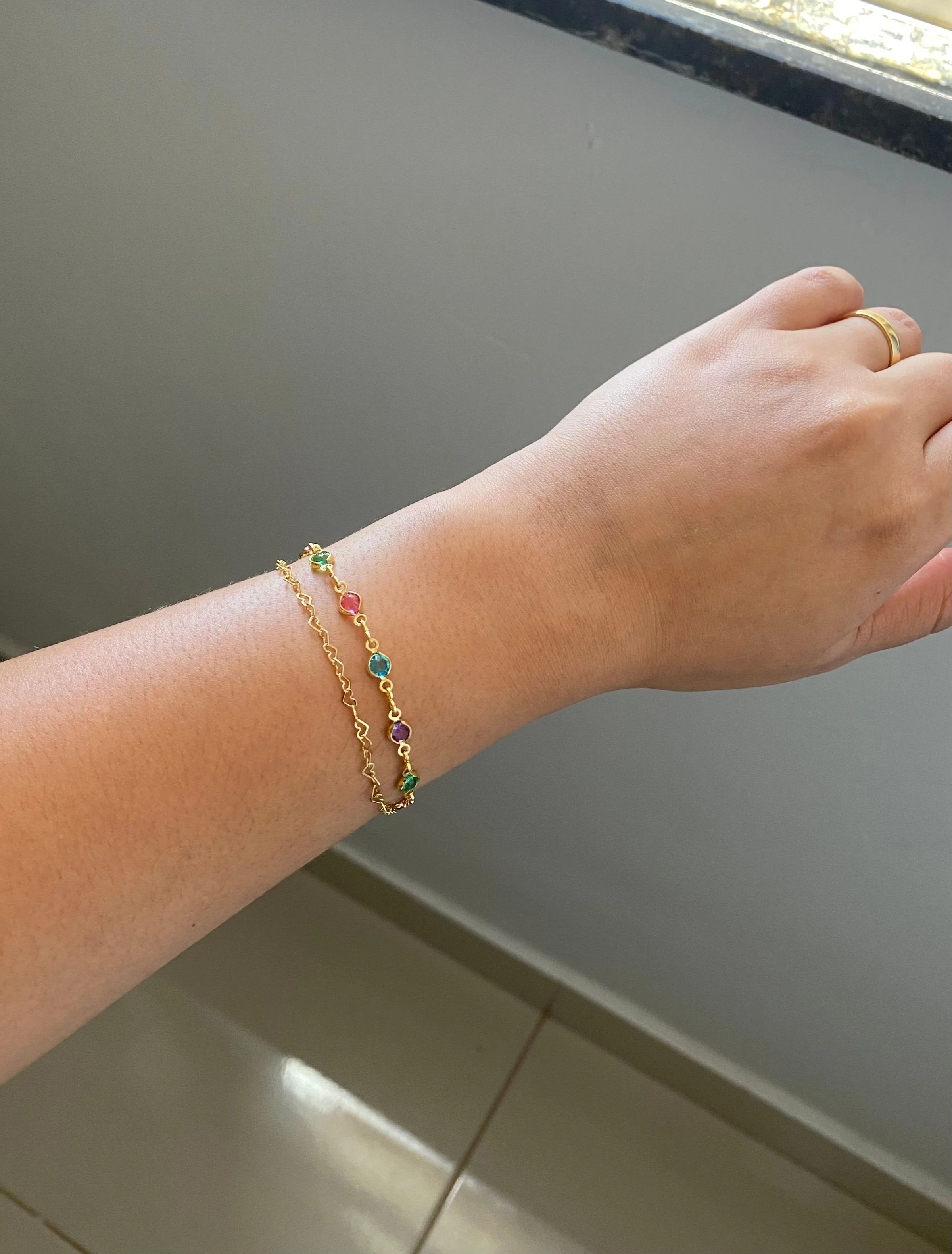 Pulseira Dupla Candy Color - 1