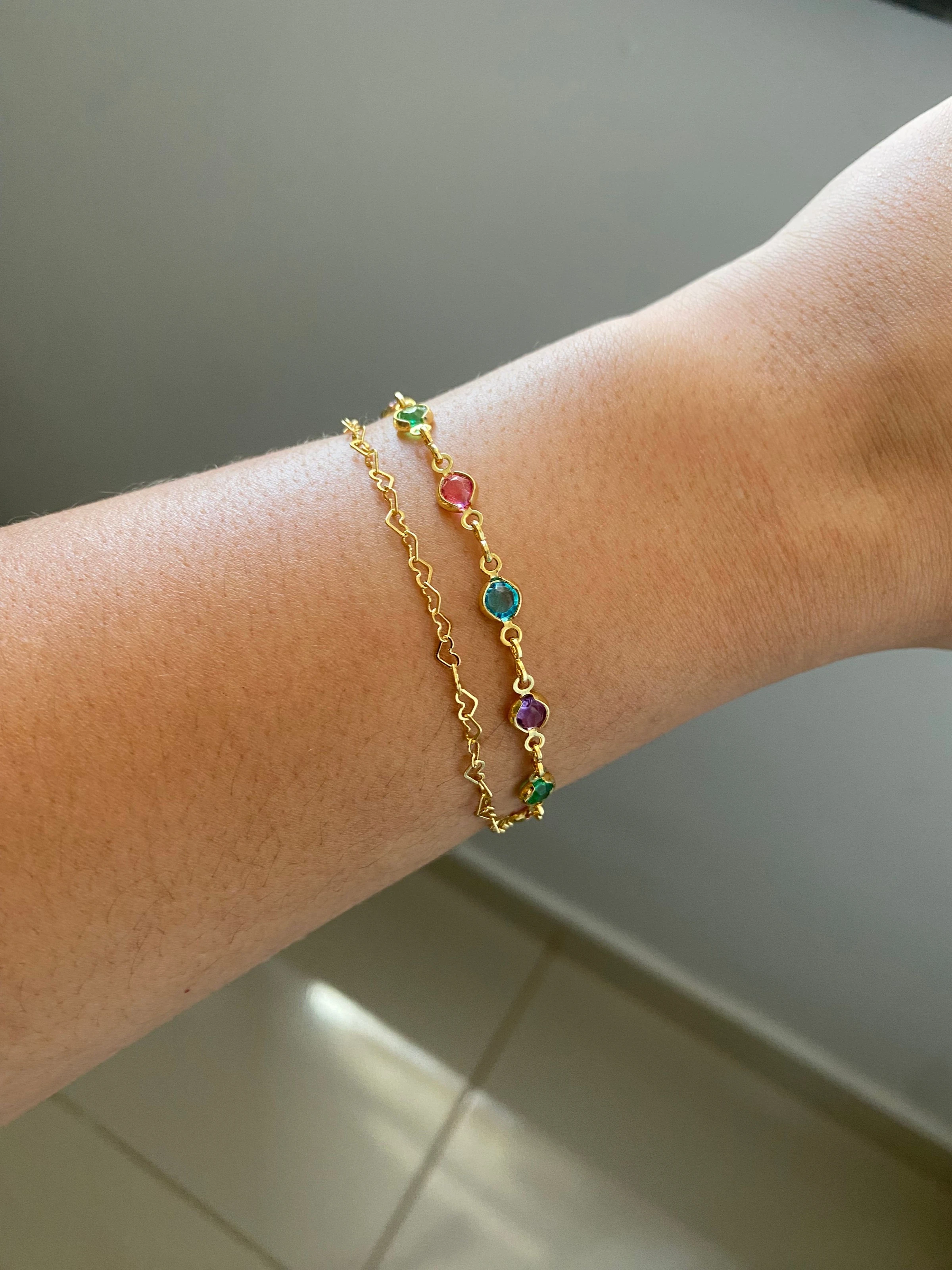 Pulseira Dupla Candy Color - 4