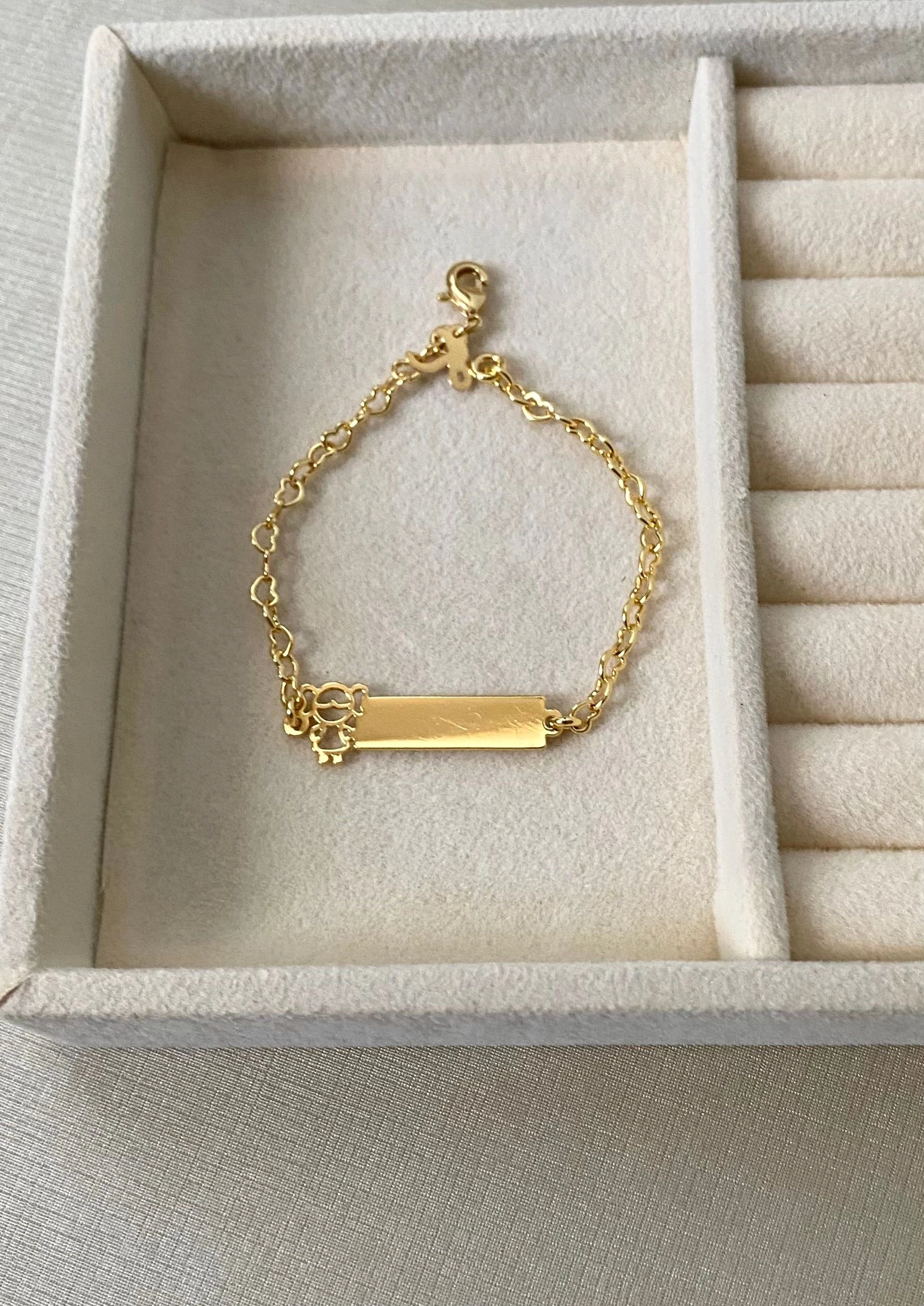 Pulseira Placa Menina - 2
