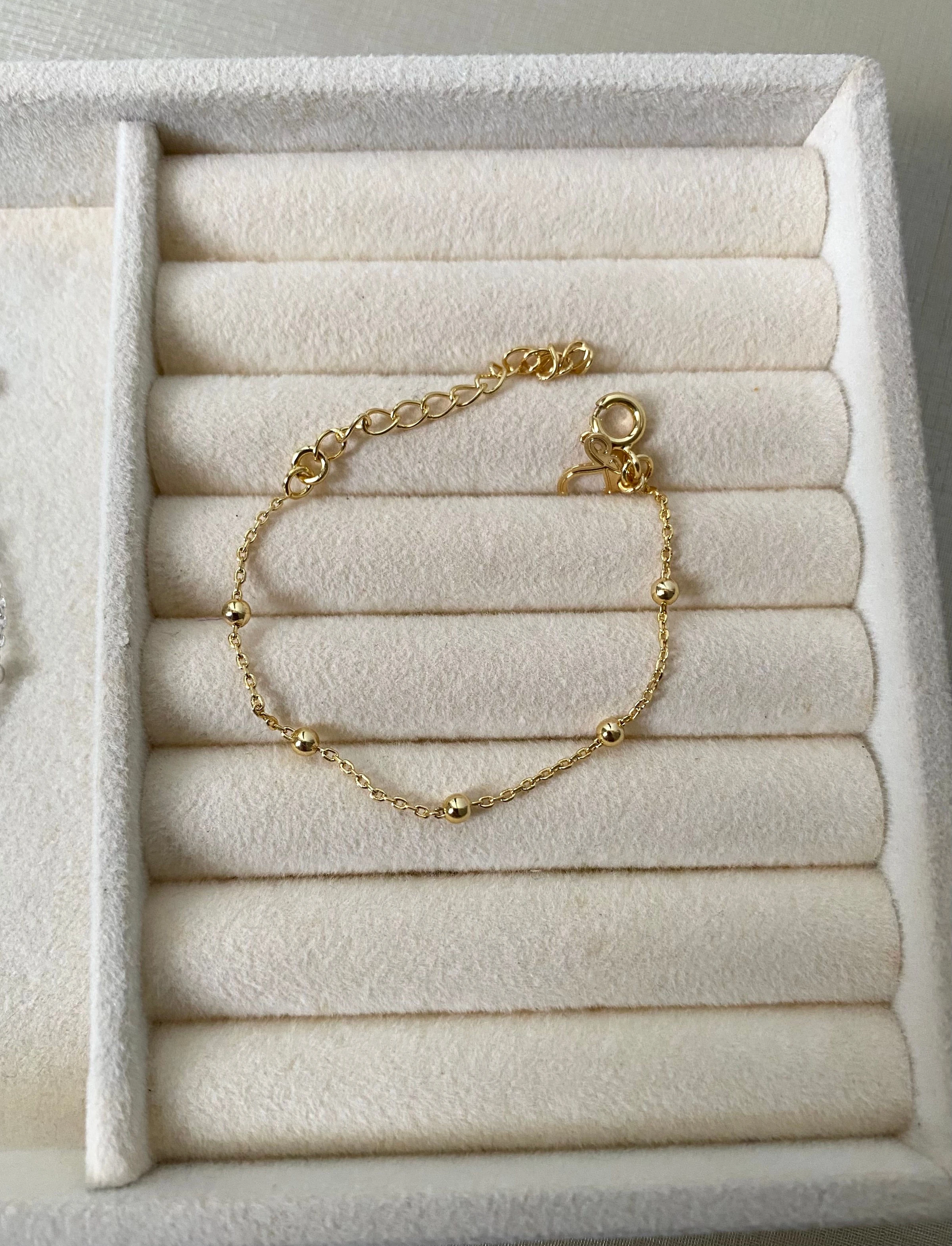 Pulseira Mini Bolas Alternadas - 1