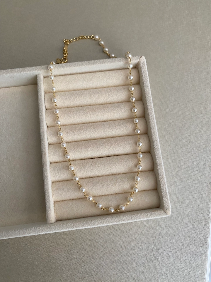 Choker Mini Pérolas - 2