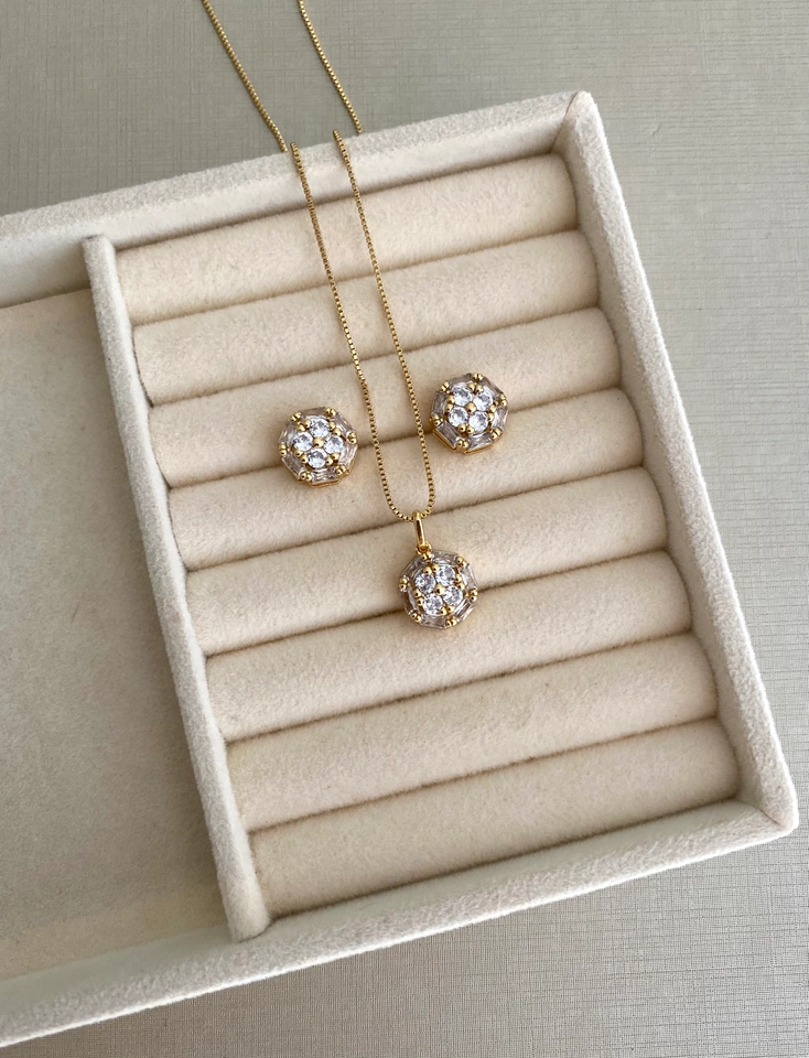 Conjunto Ponto de Luz Moderno