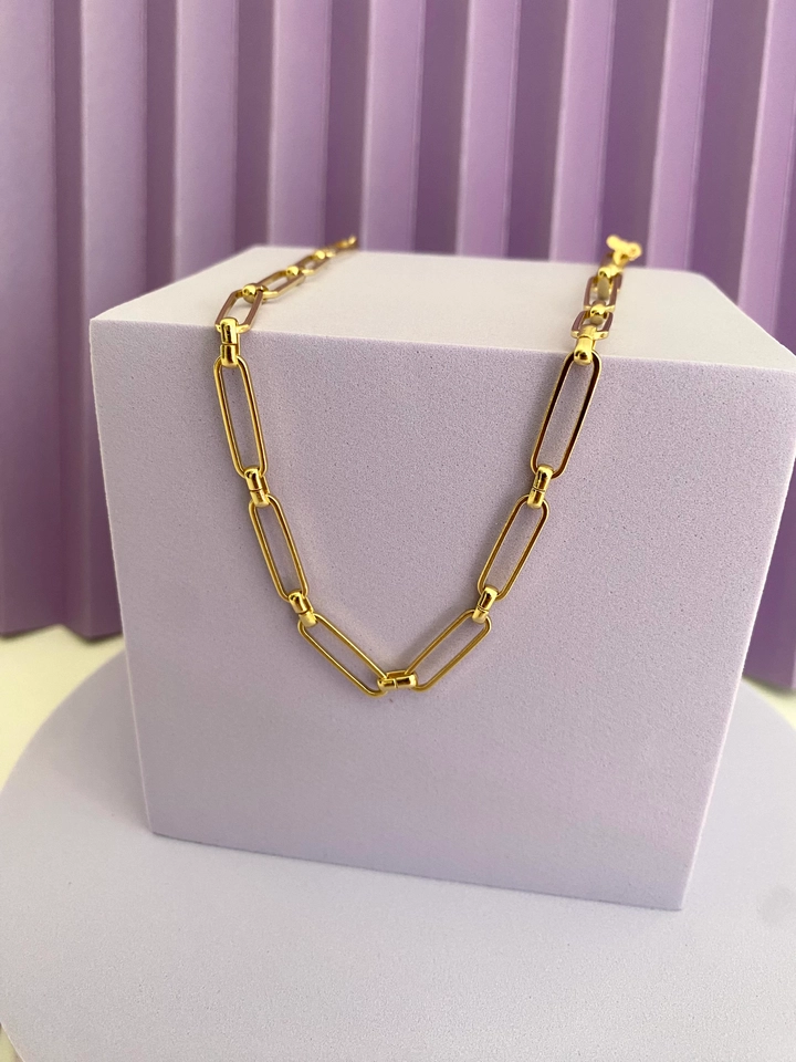 Choker de Elos Retangulares - 8