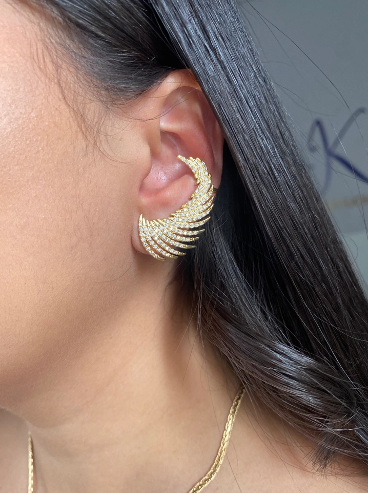 Ear Cuff Asa Degradê  - 3