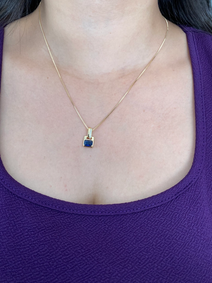 Conjunto Retangular Azul - 3