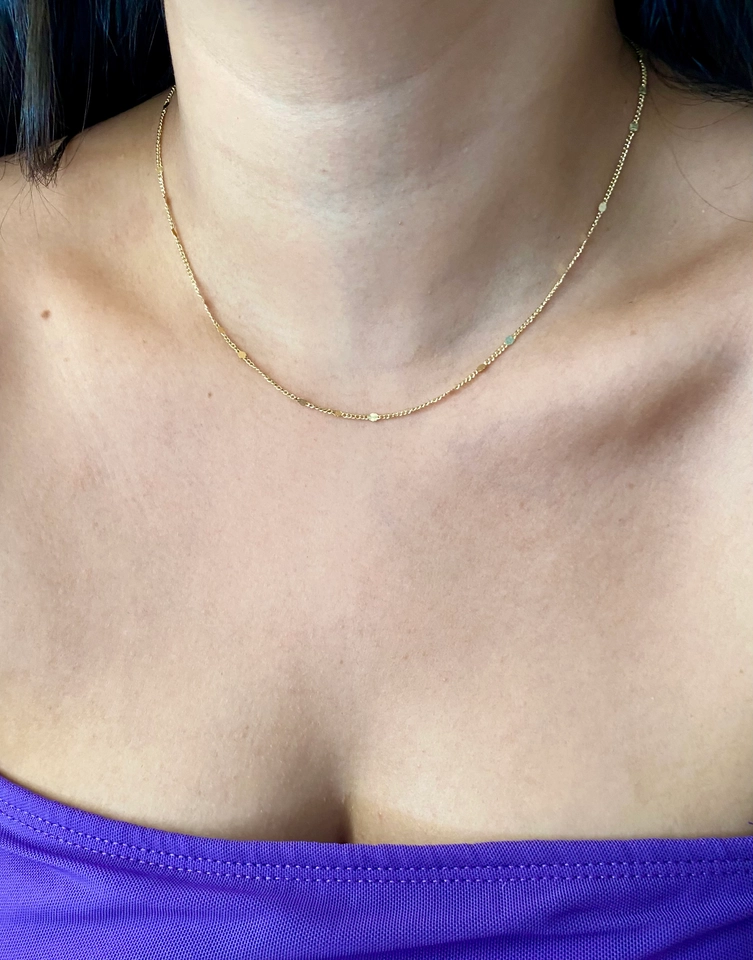 Choker com Chapinhas Lisas - 1