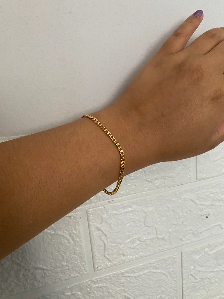 Pulseira Elo Grumet Fino - 1