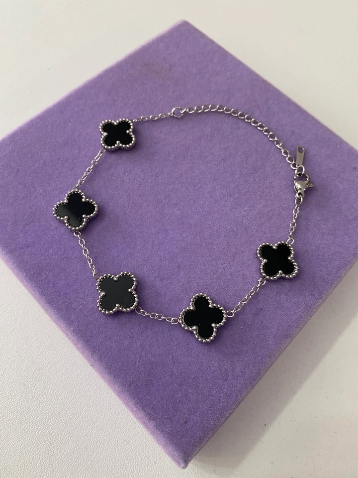 PULSEIRA TREVO AÇO INOXIDÁVEL  - 1