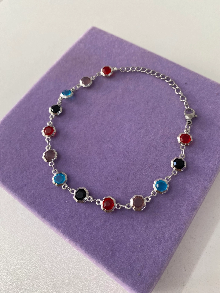 PULSEIRA EM AÇO INOXIDÁVEL COLORIDO  - 1