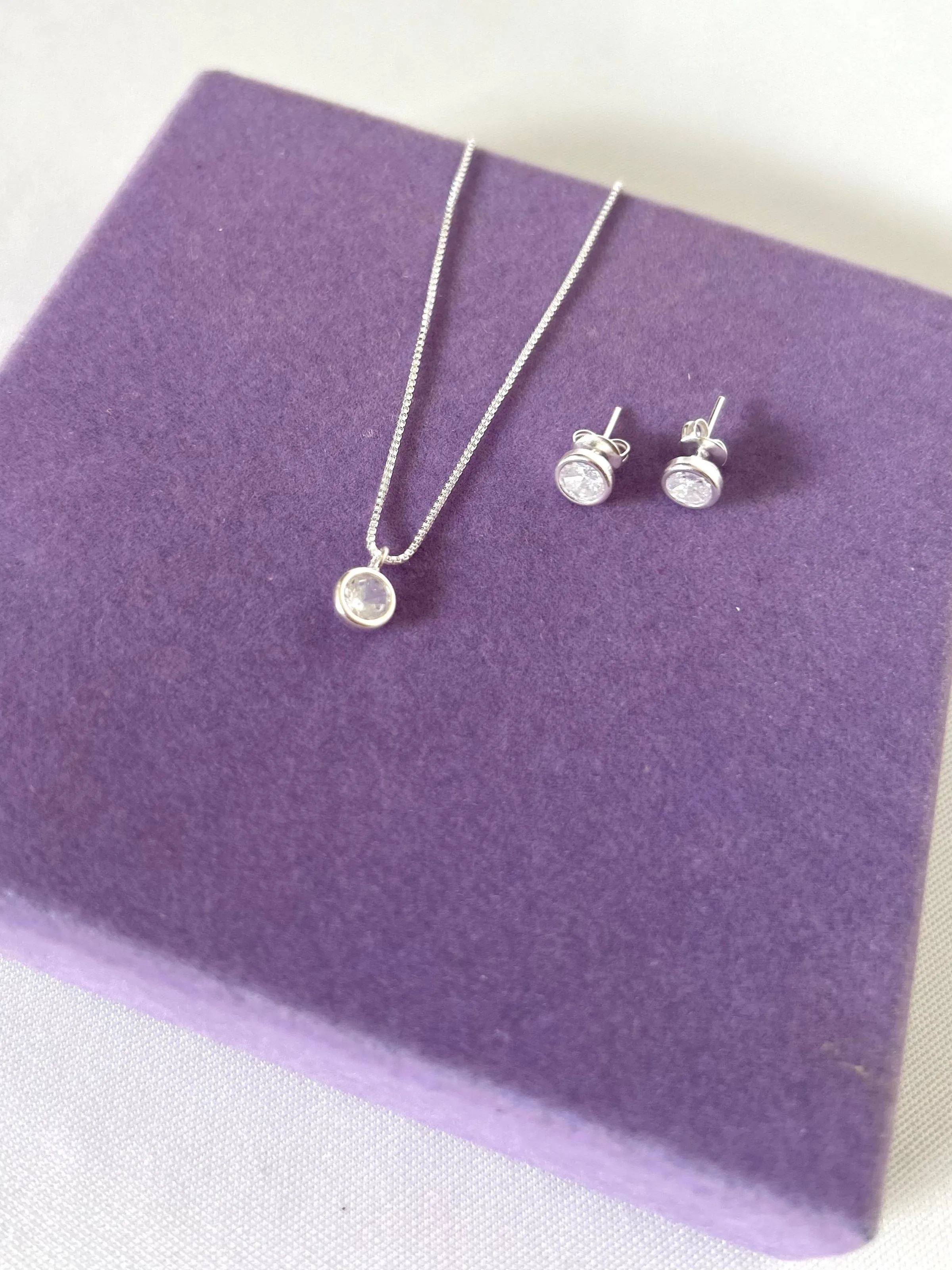 CONJUNTO LUZ SERENA PRATA 925 - 2