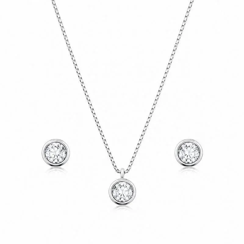 CONJUNTO LUZ SERENA PRATA 925 - 1
